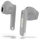 Guess Elongated Metallic Printed Logo Bluetooth TWS Fülhallgató - Szürke