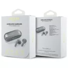 Guess Elongated Metallic Printed Logo Bluetooth TWS Fülhallgató - Szürke
