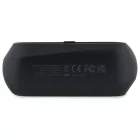 Guess Elongated Metallic Printed Logo Bluetooth TWS Fülhallgató - Fekete