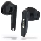 Guess Elongated Metallic Printed Logo Bluetooth TWS Fülhallgató - Fekete