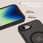 iPhone 16e / 17e Tok - Tech-Protect MagMat MagSafe - Matt Fekete