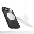 iPhone 16e / 17e Tok - Tech-Protect MagMat MagSafe - Átlátszó-Fekete