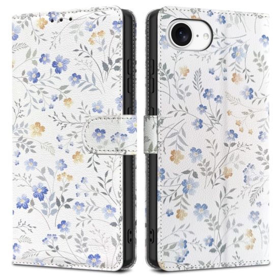 iPhone 16e Tok - Tech-Protect Wallet - Virágos