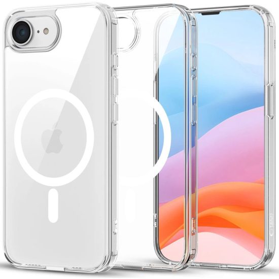 iPhone 16e Tok - Tech-Protect FlexAir Hybrid MagSafe - Átlátszó