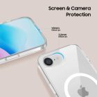 iPhone 16e / 17e Tok - Tech-Protect FlexAir Hybrid MagSafe - Átlátszó