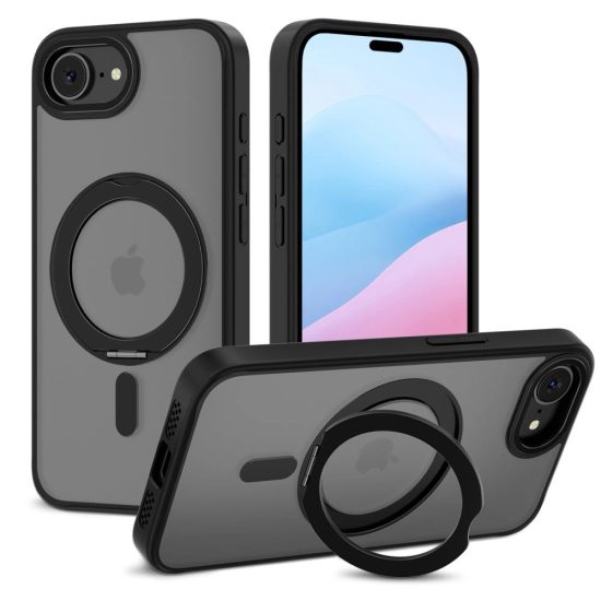iPhone 16e Tok - Tech-Protect MagRing MagSafe - Matt Fekete
