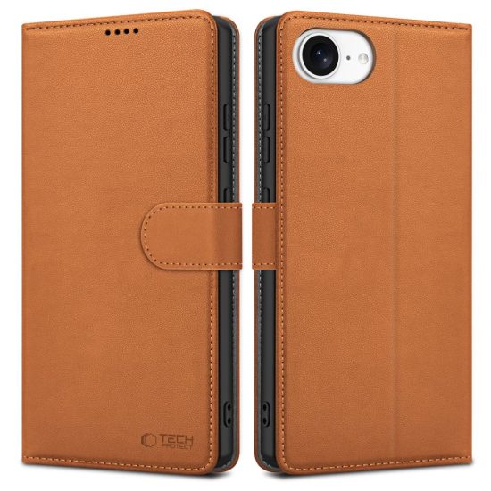 iPhone 16e Tok - Tech-Protect Wallet - Barna