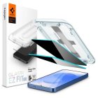 Samsung Galaxy S24+ / S25+ Kijelzővédő Üvegfólia - Spigen Glas.tR EZ Fit Privacy x 2 db