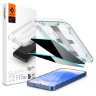 Samsung Galaxy S24 / S25 Kijelzővédő Üvegfólia - Spigen Glas.tR EZ Fit Privacy x 2 db
