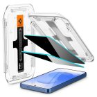 Samsung Galaxy S24 / S25 Kijelzővédő Üvegfólia - Spigen Glas.tR EZ Fit Privacy x 2 db