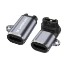 Wozinsky USB-C Adapter Garmin Okosórákhoz - Szürke