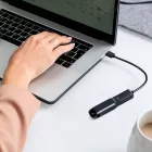 Wozinsky USB-C 3.0 - USB-A 3.0 OTG Adapter - Fekete