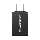 Wozinsky USB-C - USB-A 3.2 Adapter - Fekete