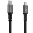 Wozinsky USB-C - USB-C USB4 Kábel - 2m 240W 40Gbps - Fekete