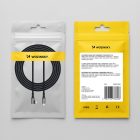 Wozinsky Derékszögű USB-C - USB-C Thunderbolt 4 Kábel - 2m 240W - Fekete