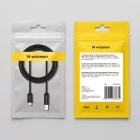 Wozinsky USB-C - USB-B Kábel 1m - Fekete