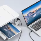 Wozinsky USB-C - USB-B Kábel 2m - Fekete