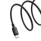 Baseus Silky USB-C - USB-C Kábel - 1m 100W - Fekete