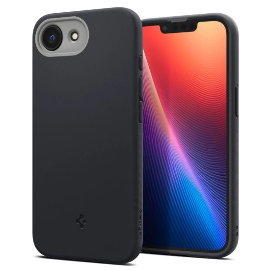 iPhone 16e / 17e Tok - Spigen Nano Pop MagFit - Matt Fekete