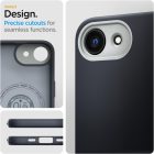 iPhone 16e / 17e Tok - Spigen Nano Pop MagFit - Matt Fekete