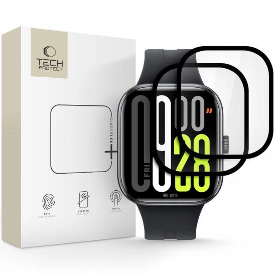 Xiaomi Redmi Watch 5 Kijelzővédő - Tech-Protect Glass Flex+ x 2 db