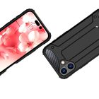 iPhone 16e / 17e Tok - Hybrid Armor - Fekete
