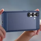 Samsung Galaxy S25 Edge Tok - Carbon Case - Kék