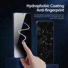 Samsung S25+ Plus Kijelzővédő Üvegfólia - Dux Ducis Privacy Glass - Fekete Keret