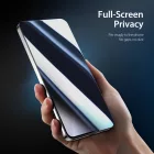 Samsung S25+ Plus Kijelzővédő Üvegfólia - Dux Ducis Privacy Glass - Fekete Keret