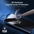 Samsung S25 Ultra Kijelzővédő Üvegfólia - Dux Ducis Privacy Glass - Fekete Keret