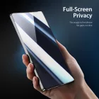 Samsung S25 Ultra Kijelzővédő Üvegfólia - Dux Ducis Privacy Glass - Fekete Keret
