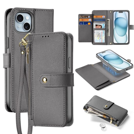 iPhone 15 Tok - Dux Ducis Lawa - Szürke