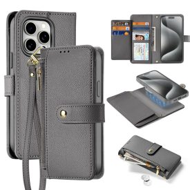 iPhone 15 Pro Tok - Dux Ducis Lawa - Szürke iPhone 15 Pro Tok - Dux Ducis Lawa - Szürke