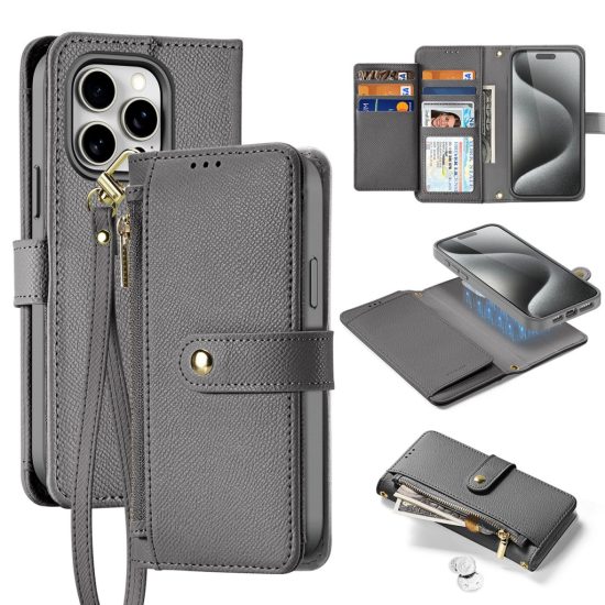 iPhone 15 Pro Max Tok - Dux Ducis Lawa - Szürke