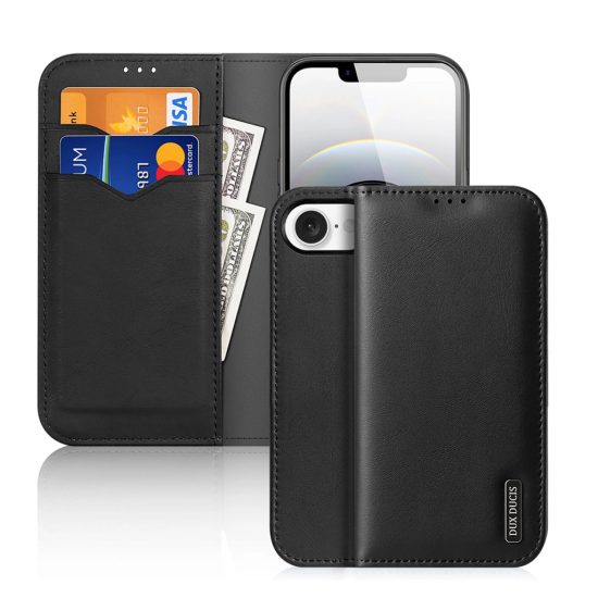 iPhone 16e Tok - Dux Ducis Hivo - Fekete