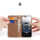 iPhone 16e / 17e Tok - Dux Ducis Hivo - Barna