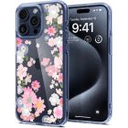 iPhone 15 Pro Tok - Spigen Ultra Hybrid - Blossom