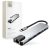 Tech-Protect HB02 6in1 USB-C HUB Adapter - 2x USB-A + 2x USB-C + HDMI 4K 30Hz + RJ45