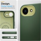 iPhone 16e / 17e Tok - Spigen Nano Pop MagFit  - Matt Zöld