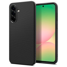 Samsung Galaxy A56 5G Tok - Spigen Liquid Air - Fekete Samsung Galaxy A56 5G Tok - Spigen Liquid Air - Fekete