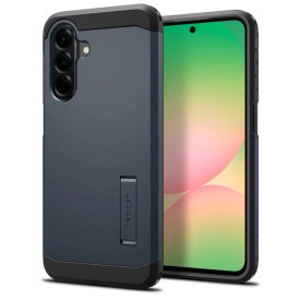 Samsung Galaxy A56 5G Tok - Spigen Tough Armor - Metal Slate Samsung Galaxy A56 5G Tok - Spigen Tough Armor - Metal Slate