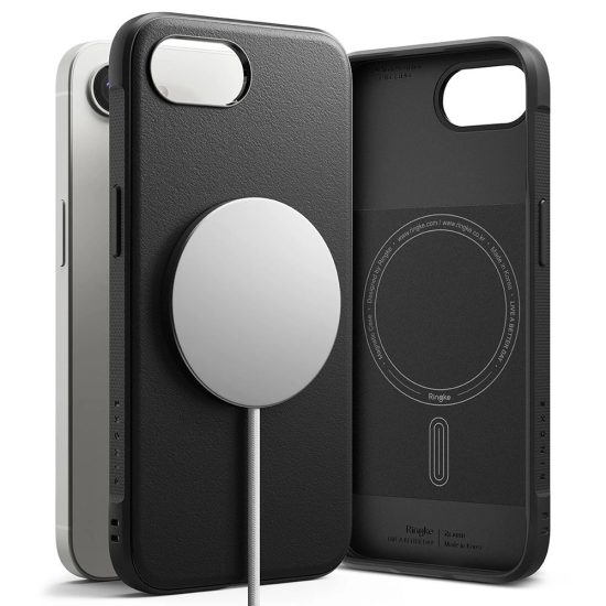 iPhone 16e Tok - Ringke Onyx Magnetic - Fekete