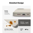 iPhone 16e / 17e Tok - Ringke Silicone Magnetic - Bézs