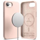 iPhone 16e / 17e Tok - Ringke Silicone Magnetic - Pink Sand