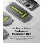 iPhone 13 / 13 Pro / 14 / 16e / 17e Kijelzővédő Üvegfólia - Ringke Easy Slide Privacy x 2 db