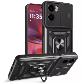   Motorola Moto G05 / E15 Tok - Tech-Protect CamShield Pro - Fekete