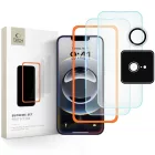 iPhone 16e / 17e Kijelzővédő és Kameravédő Üvegfólia Készlet - Tech-Protect Supreme Set