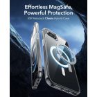 iPhone 16e / 17e Tok - ESR Classic Hybrid Halolock - Átlátszó-Fekete