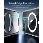 iPhone 16e / 17e Tok - ESR Classic Hybrid Halolock - Áttetsző-Fekete