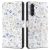 Samsung Galaxy A36 5G Tok - Tech-Protect Wallet - Fehér-Virágos